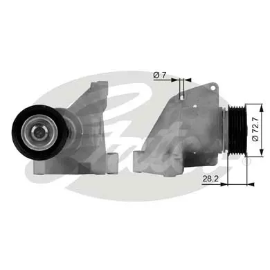 

Store code: T38316 for complete tensioner bearing FOCUS 1,4 16V / 1,6 16V zec S 9805