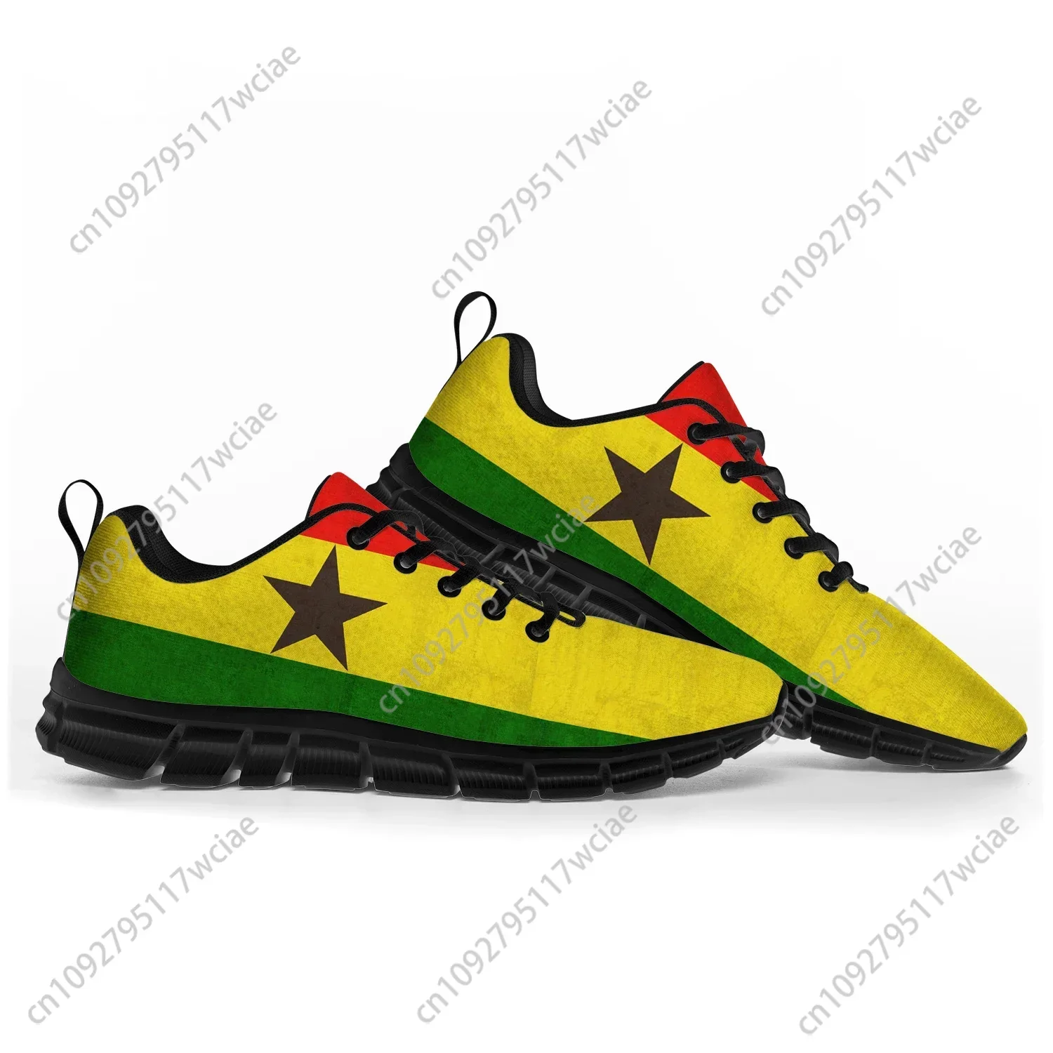 

Ghanaian Flag Sports Shoes Mens Womens Teenager Sneakers Ghana Casual Custom High Quality Couple Shoes
