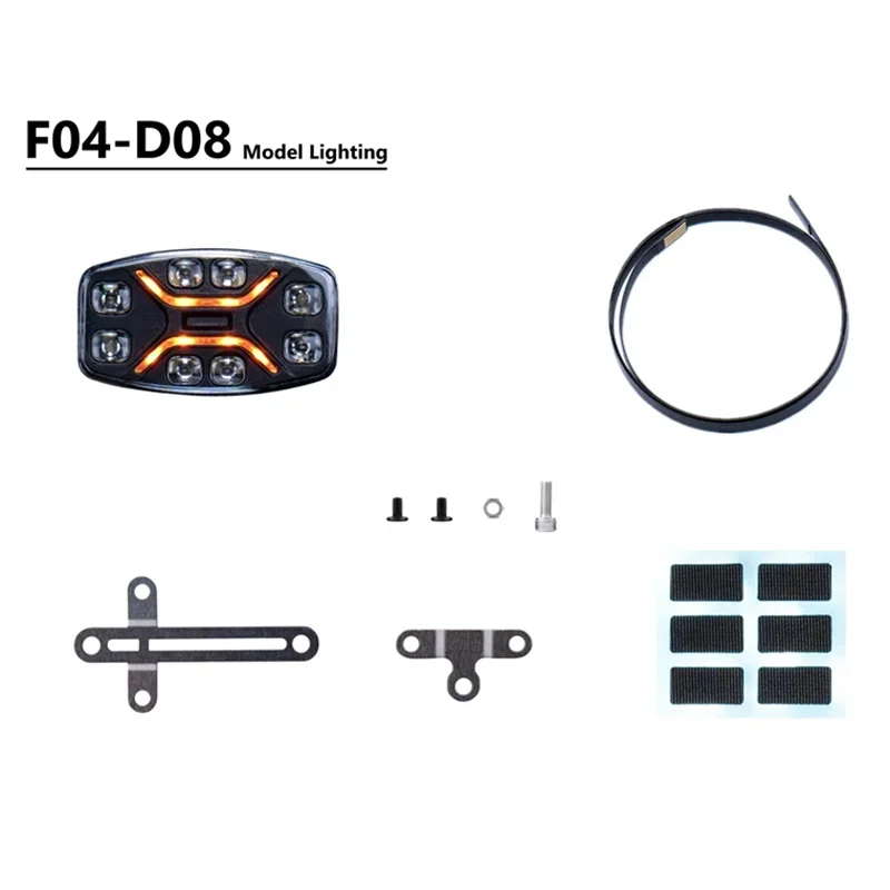 Voor 1/14 Tamiya RC Truck SCANIA 770S R620 Volvo FH16 Benz Arocs MAN TGX Autodak Verlichting Control Board JUWUBA