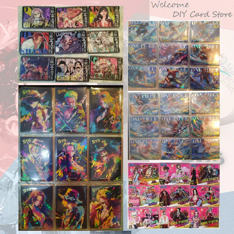 Japanese Anime Douqu One Piece Card Set Characters Uta Hancock Shirahoshi Nefertari D Vivi Nami Perona Collectible Cards