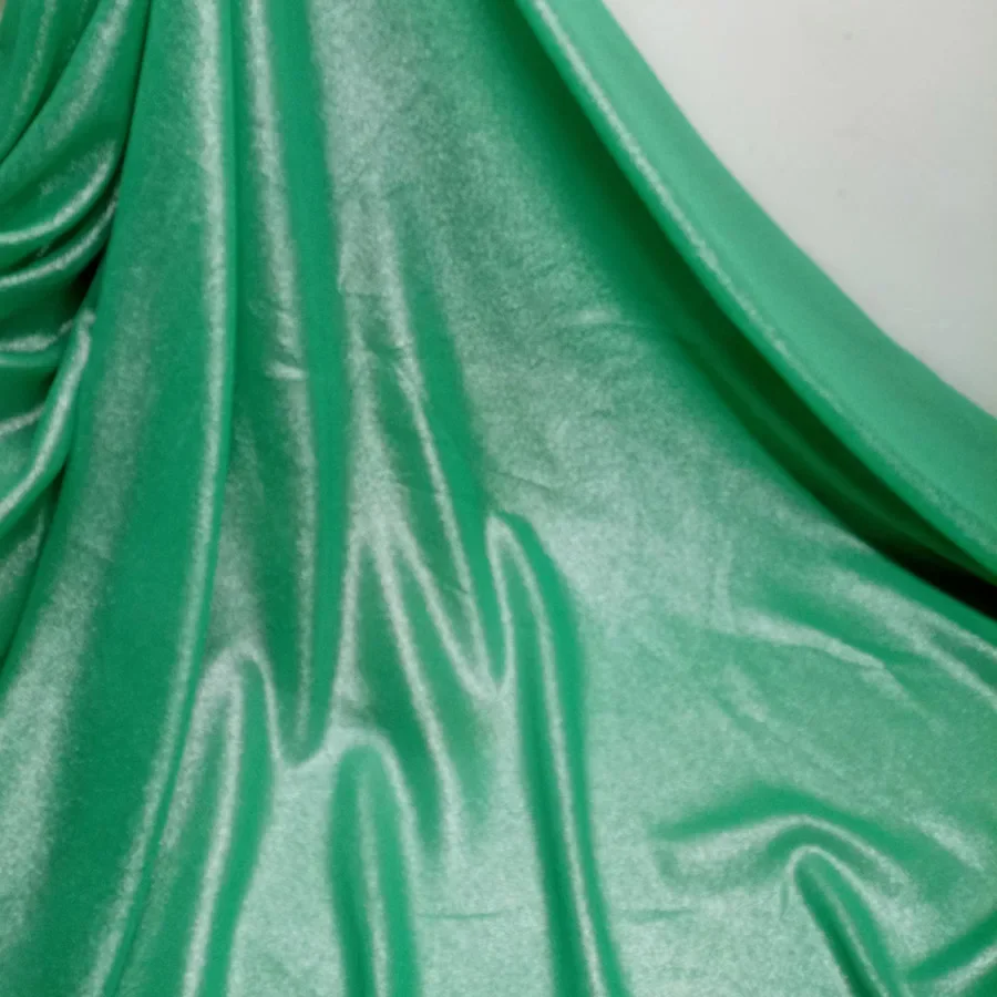 Dancing Dress Soft Chiffon Fabric Shiny Summer Bling Dropping Gown DIY Stage Cosplay Cloth
