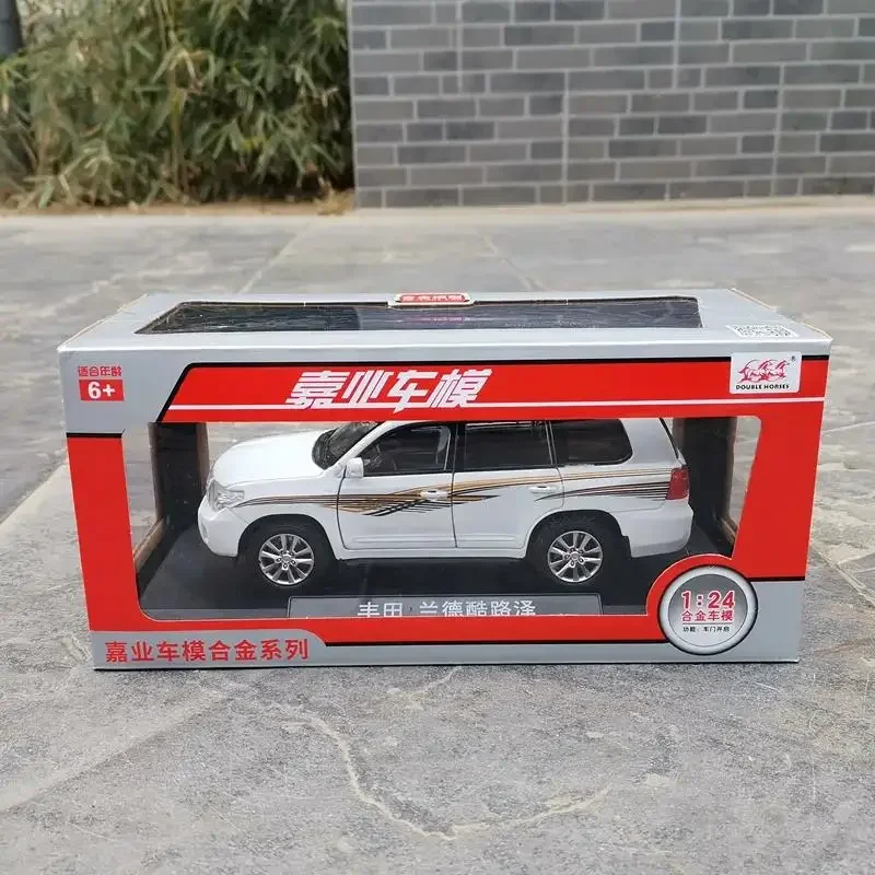 1:24 لاند كروزر سبيكة سيارة نموذج الأطفال محاكاة سيارات لعبة هدية عيد ميلاد دييكاست سبيكة نموذج سيارة تحصيل #6
