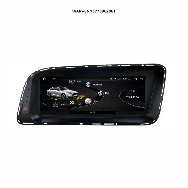 

AuD-Q5 A4 A5 S5 Car Digital Dashboard Car Dvd Multimedia Radio Player GPS DSP RHD Android 14 Wireless CarPlay/Android Auto BT