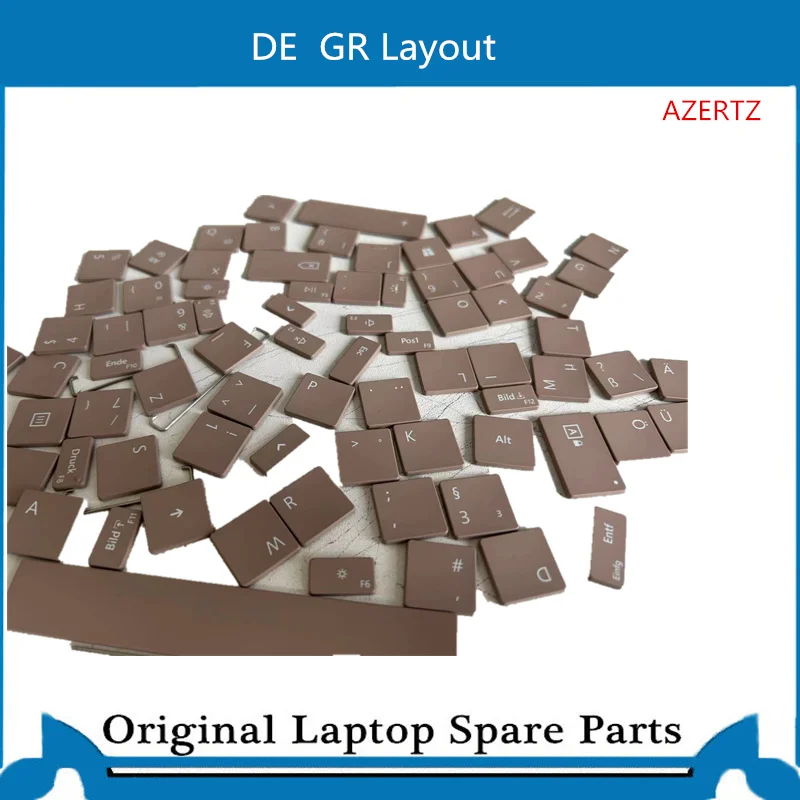 Original For Surface Laptop 3 4 1868 1872 Keycap 13.5 inch 15 Keyboard Cap  GR Deutch sanstone Free Tool