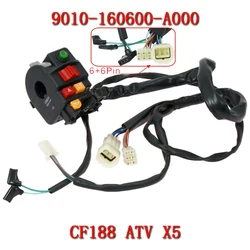 Original Left Handlebar Switch For CFMoto 9010-160600-A000 ATV Accessories CF500 X5 CF Moto Part