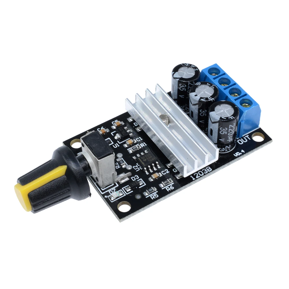 NE555 6V-28V 3A PWM DC controlador de velocidad del Motor regulador interruptor de Control de velocidad ajustable ventilador DC regulador de Motor 80W 12V 24V