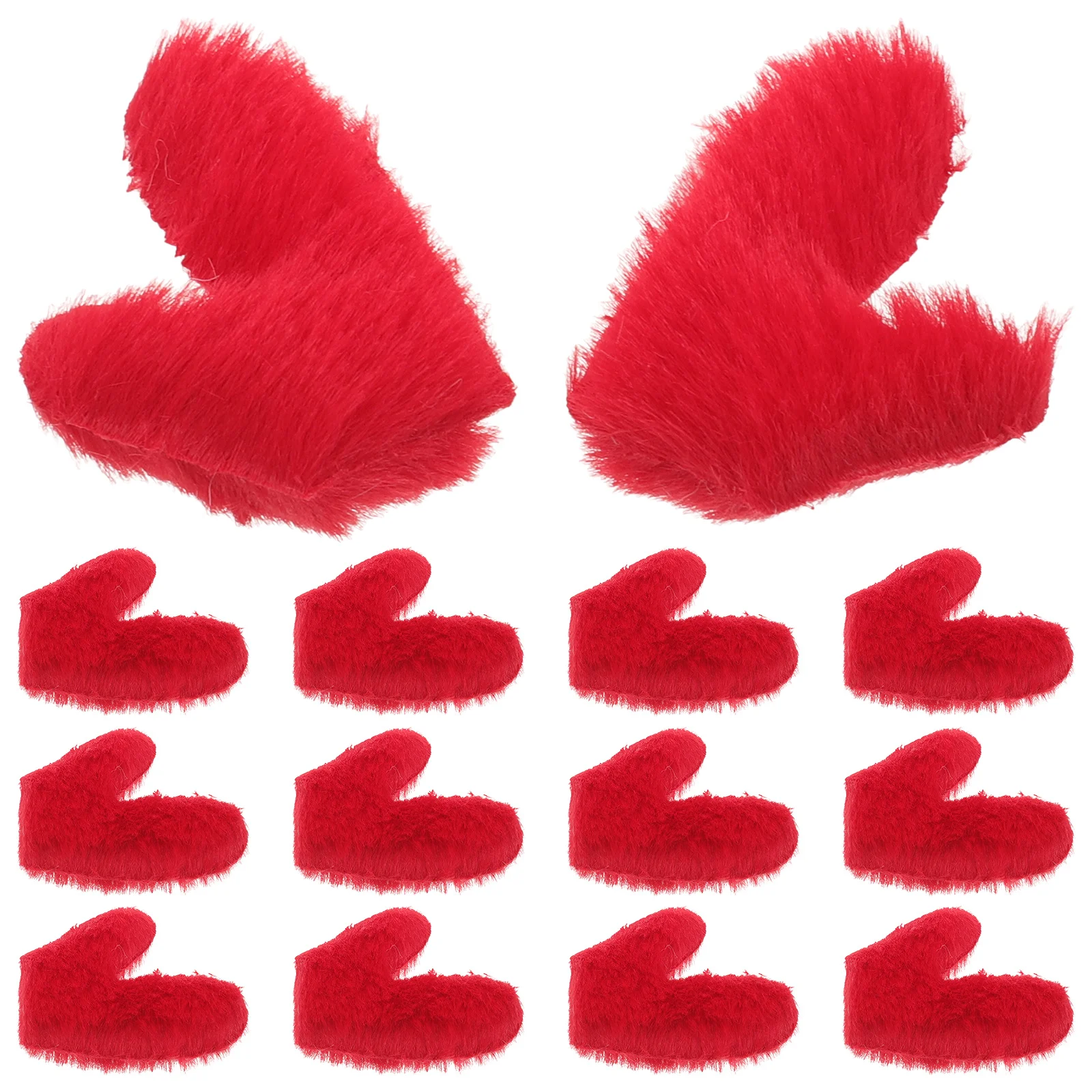 

50Pcs Cloth Deer Horn Headband Making Material DIY Hair Accessories Supplies Cute Deer Antlers Christmas Decor