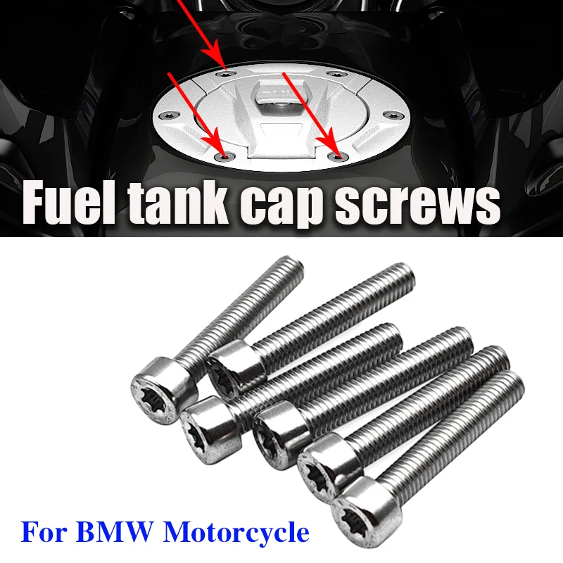 

Fuel tank cap screws For BMW R1200GS ADV R1200RT K1600B K1600GTL F750GS F900R F900XR 2014- Fuel tank cap fixing screw