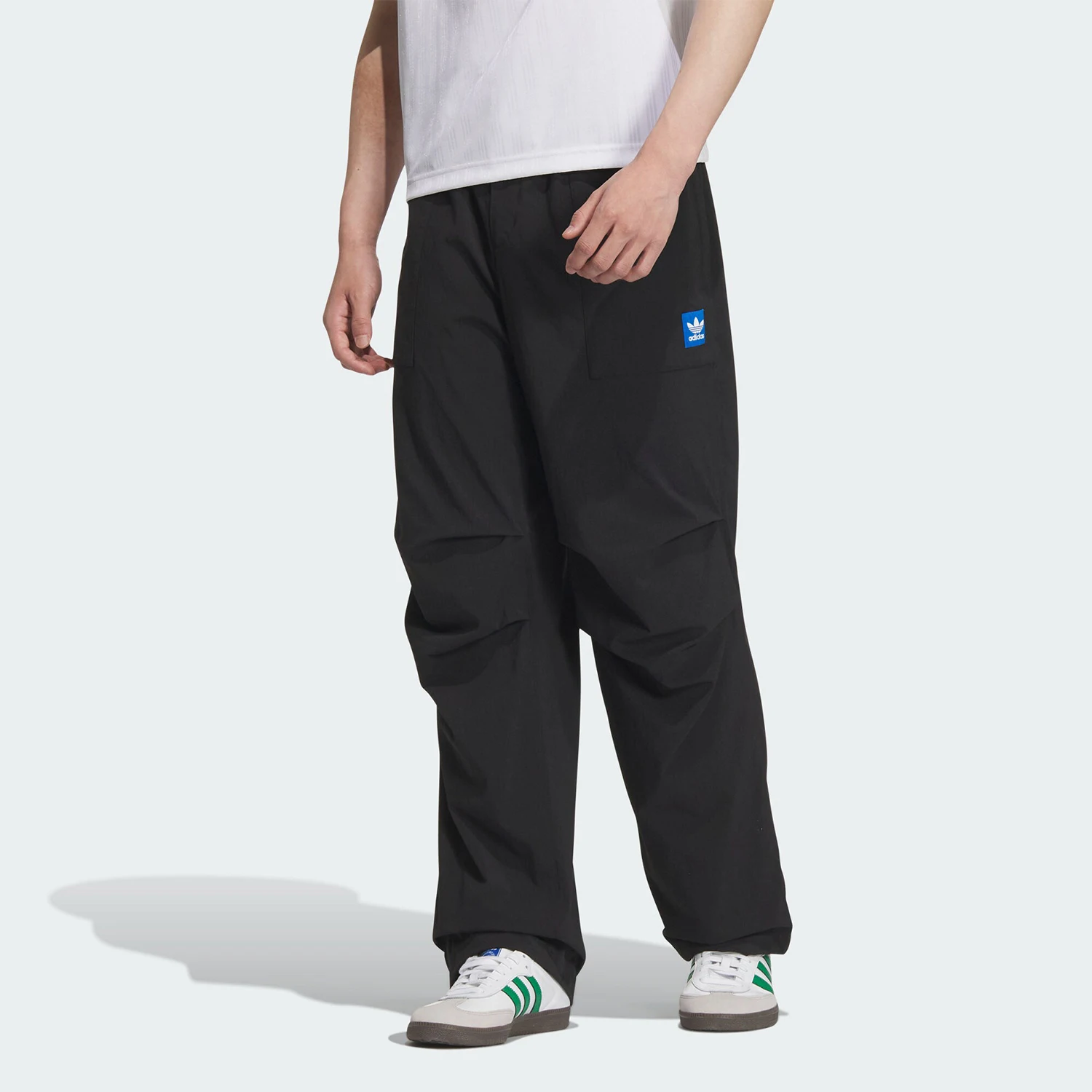 Adidas Originals Men's Three-Stripes Woven Casual Workout Pants JC6837