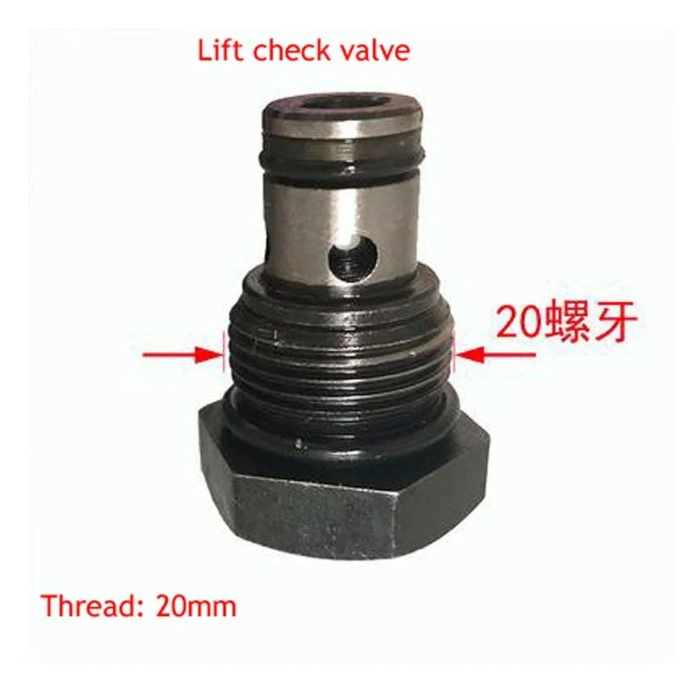 Elevador Acessórios Descarga Válvula, Válvula de gota, Verificar Válvula de Alívio de Pressão, Limitando Válvula, 1Pc