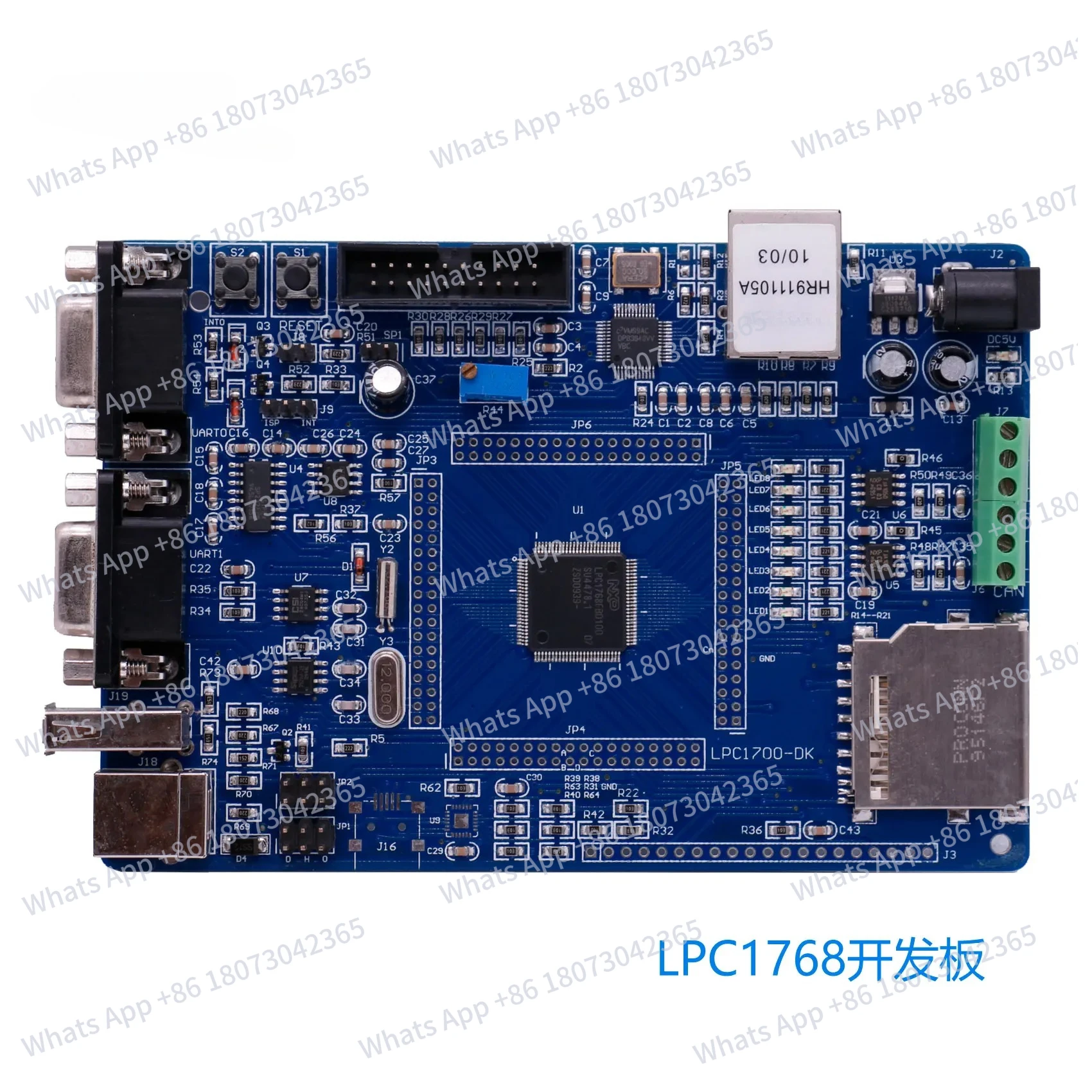 

lpc1768 Development Board Cortex-M3 USBHost Can Be Connected to U Disk USB Keyboard