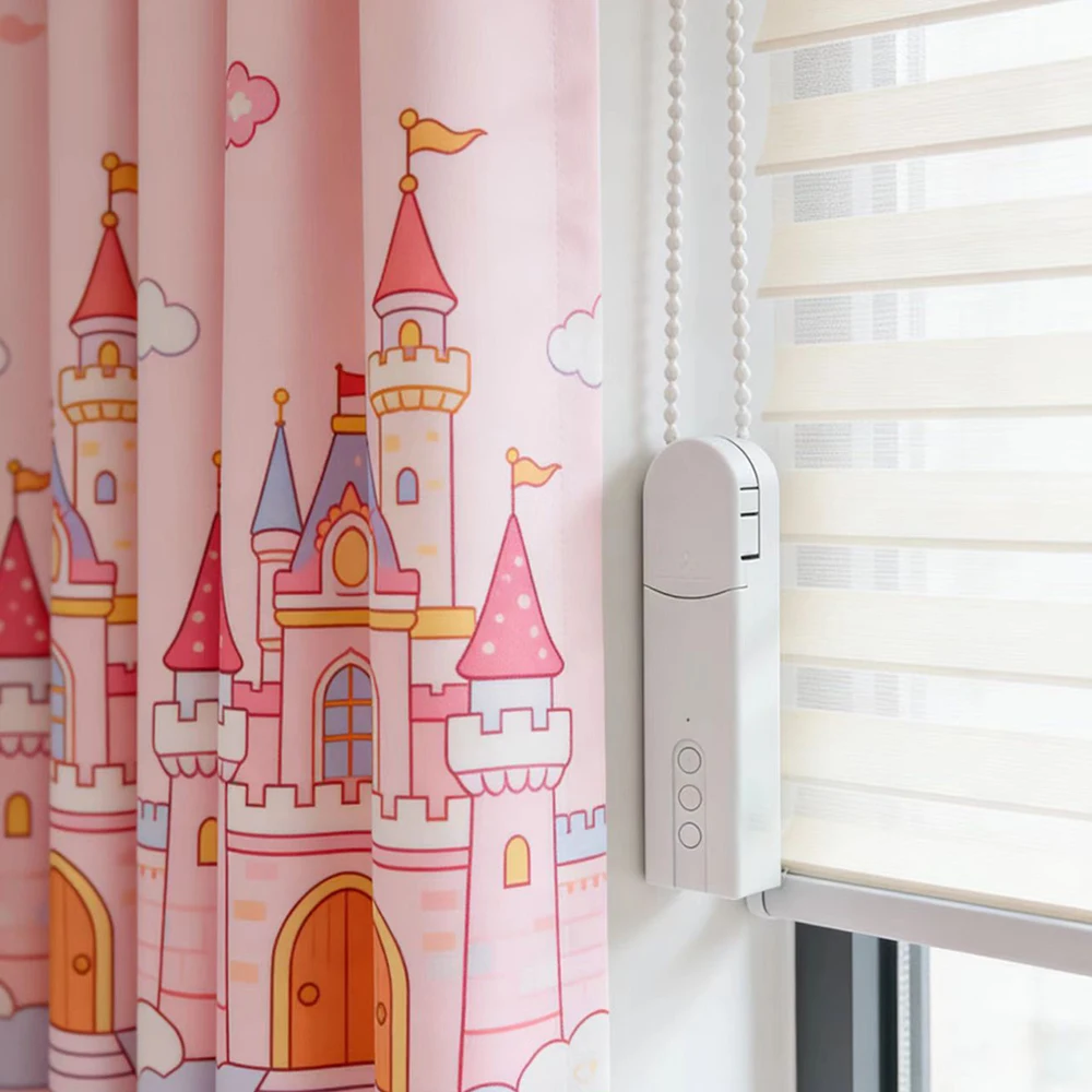 TUYA Zigbee Smart Roller Shade Driver WIFI Electric Blind Motor Power By Battery Works with Alexa Google Home Yandex Alice Voice view 4