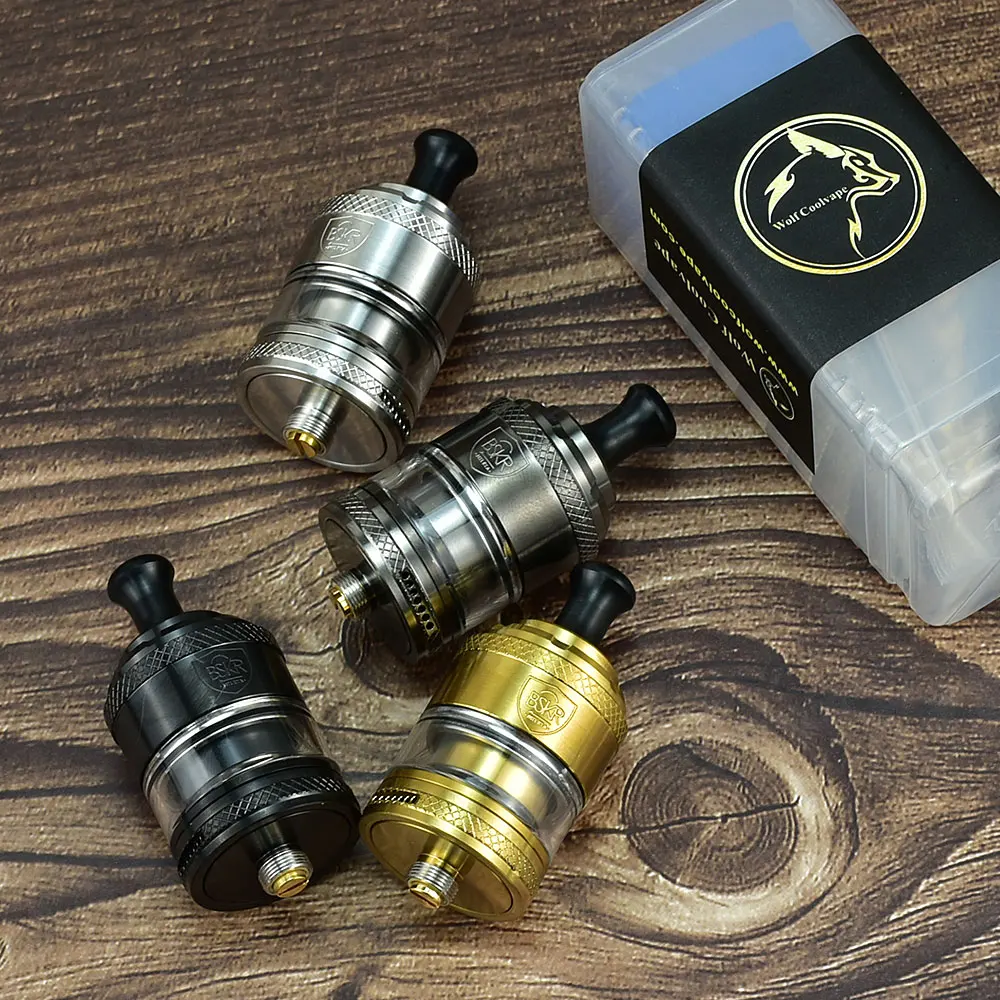 

Berserker V2 MTL RTA BSKR V2 MTL RTA Single Coil vape rta 24mm 3ml 316ss Rebuildable MTL Atomizer rta Vaporizer Tank