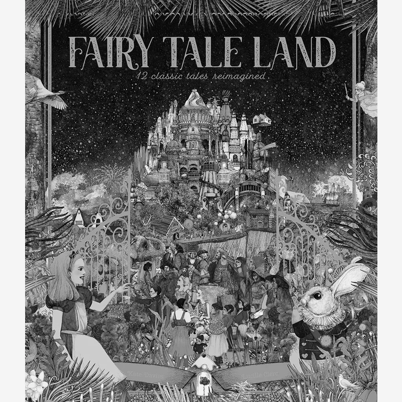 Lucille ClercFairy Tale Land 12 Classic Tales Reimagined Kate Davies Frances Lincoln Publishers 9780711247529 Book