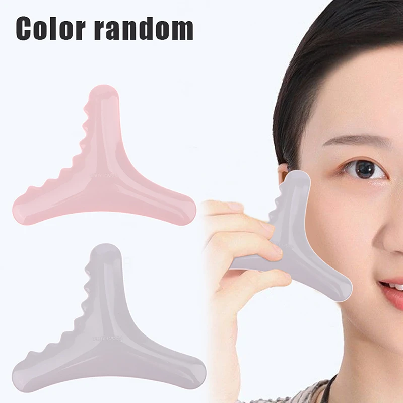 

Natural Resin Guasha Scraper Board Facial Lifting Anti-Wrinkle Massage Board Full Body Beauty Spa Acupoint Massage Tool