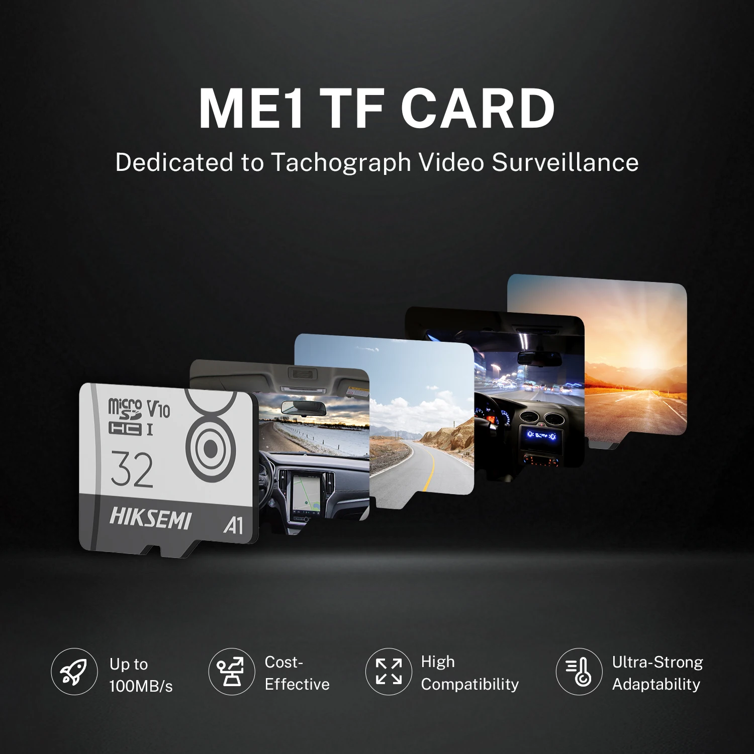 HIKSEMI High Speed Memory Card 1TB 2TB Micro TF SD Card 128GB 256GB TF Card For Camera Surveillance Devices For Sony For Lenovo
