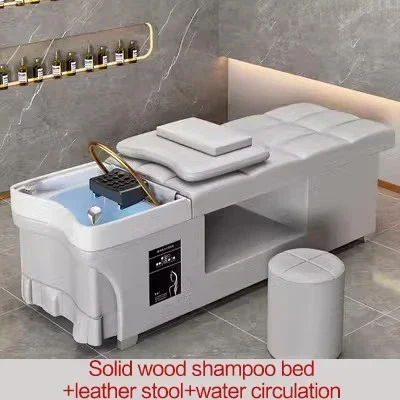 Head Spa Salon Chair Shampoo Hairdressing Beauty Salon Chair Shampoo Bed Wash Hair Salon Spa Chaise Coiffure  Furniture