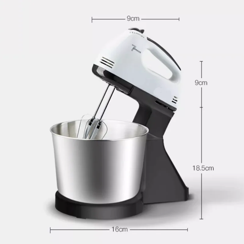 110V/220V Stand Food Mixers Kitchen Electric Food Blender Desktop Egg Whisk Cream Cake Dough Kneader Milk Frother Food Processor