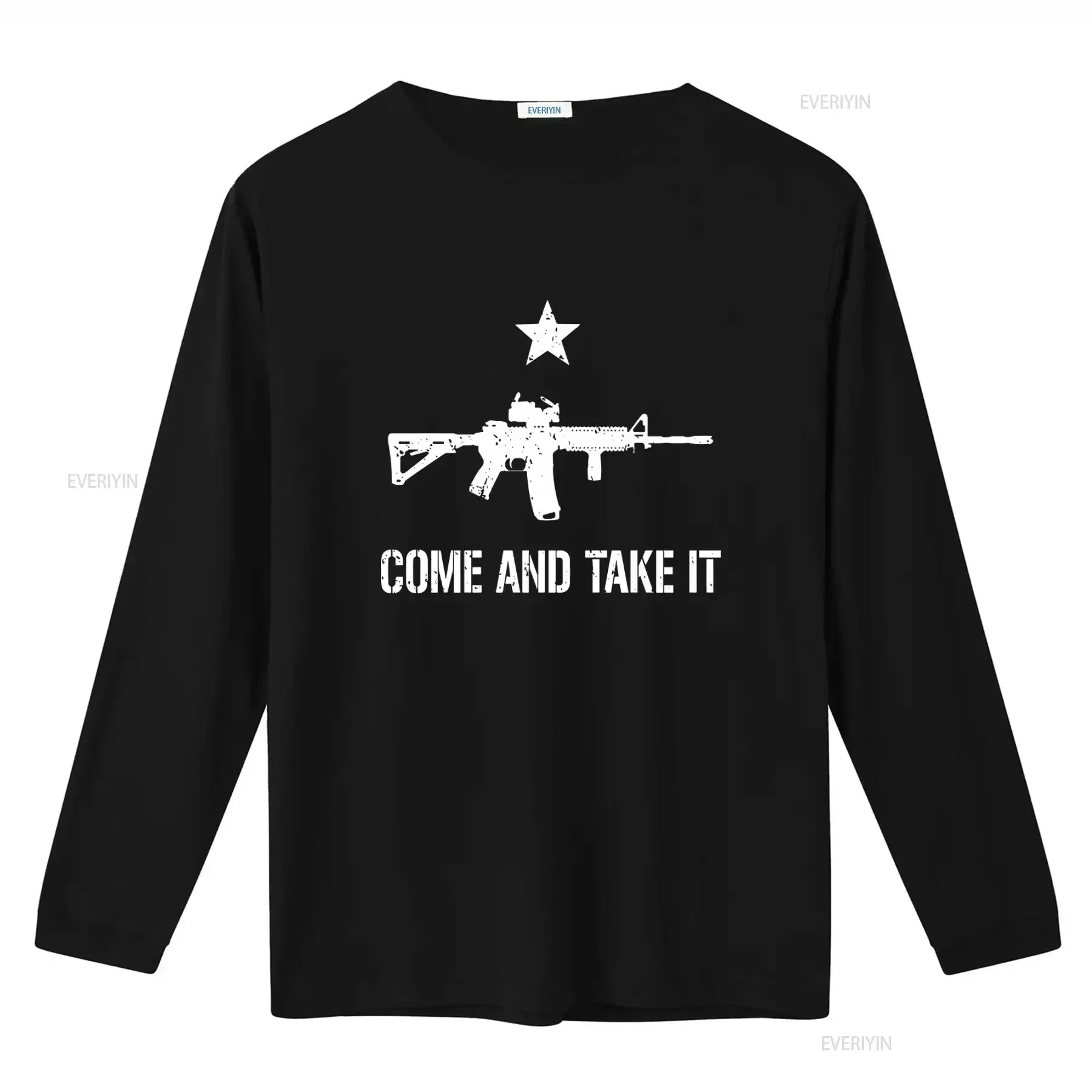 AR15 Rifle Gun Pro Guns 2nd Amendment NRA Come And Take It T Shirt New vintage Washed designer clothes Top For Everyday Wear