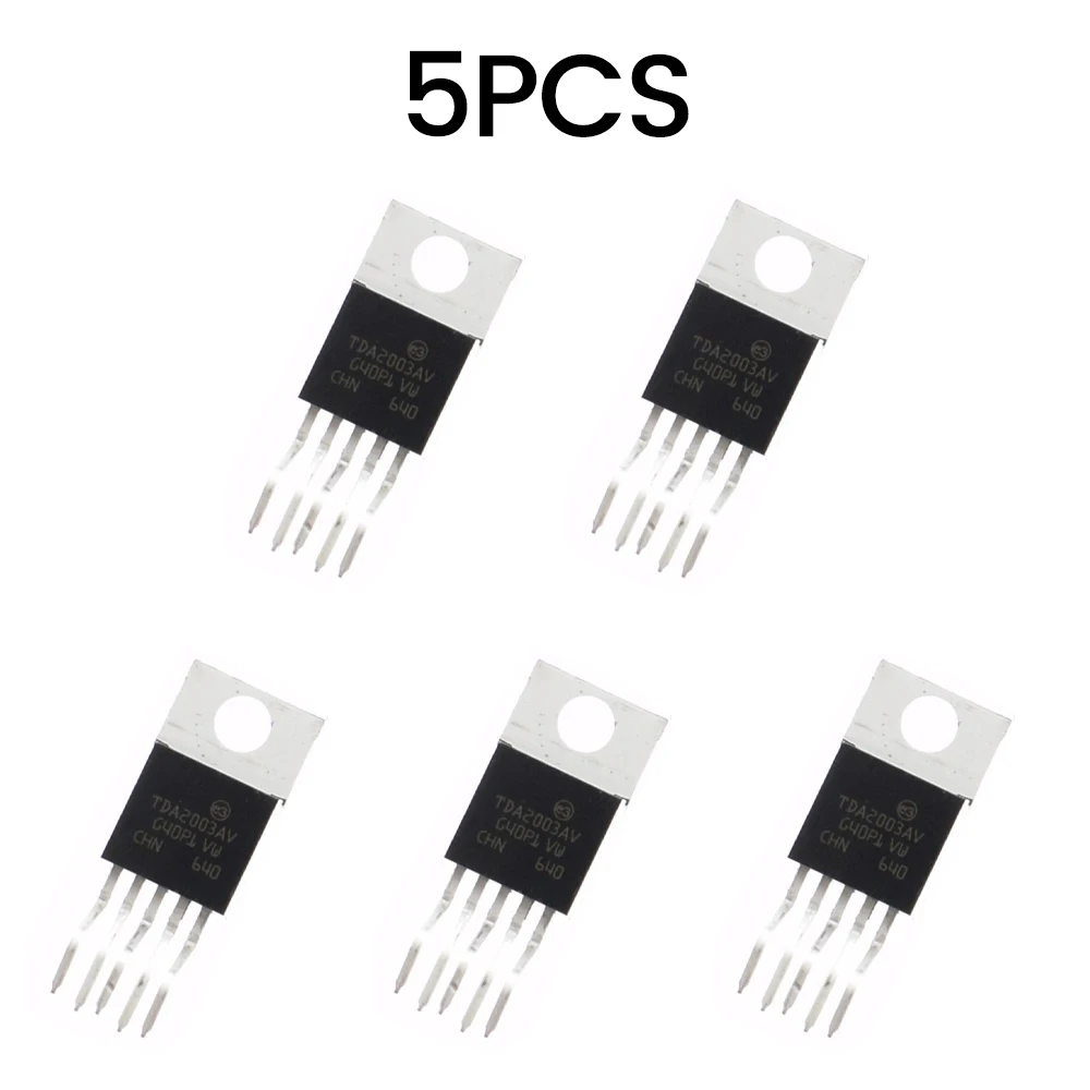 5PCS/10PCS Pack TDA2003 IC Chip Amplifier Circuit Industrial Electronic Component Single Integrated Circuits