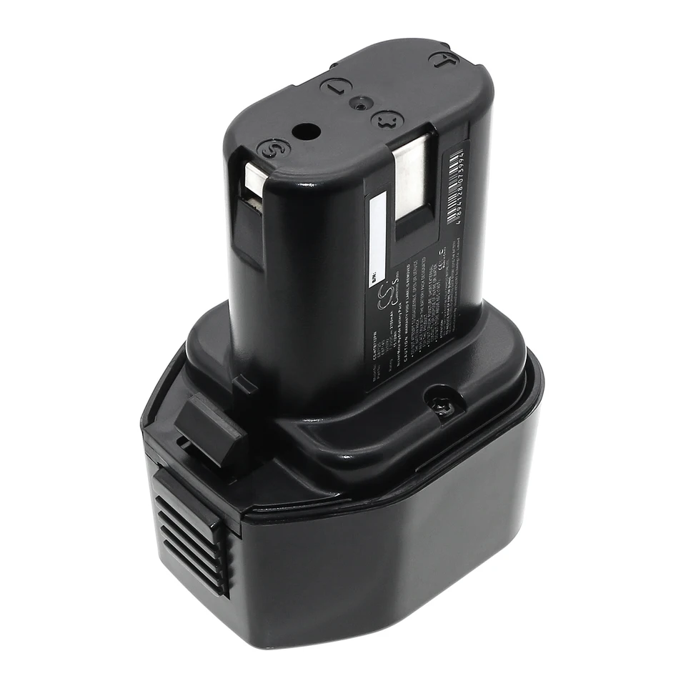 Batterie 7,2V 4Ah NiMH Pour Hitachi - EB7, NR90GC, EB712S, Compatible