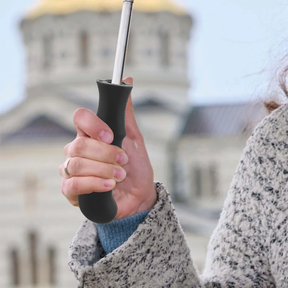 

2Pcs Umbrella Handle Replacement Grip Ergonomic Folding Rain Uv Protection Parasol Repair Outdoor Patio Umbrella Parts