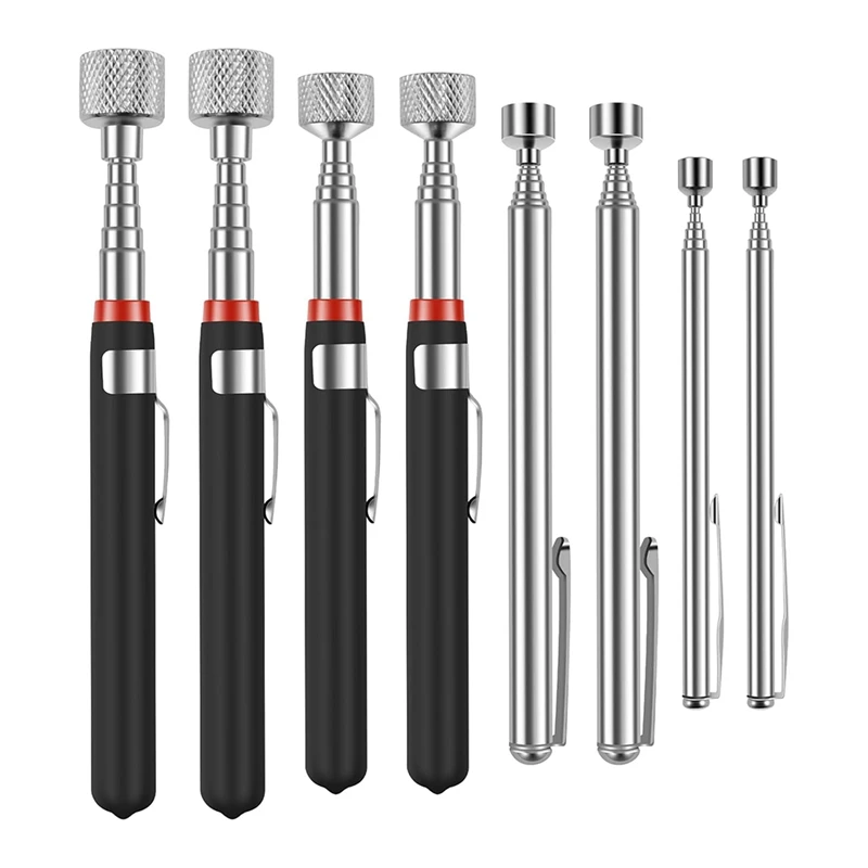 Telescoping Magnetic Pick Up Tool,Extendable Magnet Stick,Magnet Stick For Hard-To-Reach,Sink Drains,Mechanic,Automotive