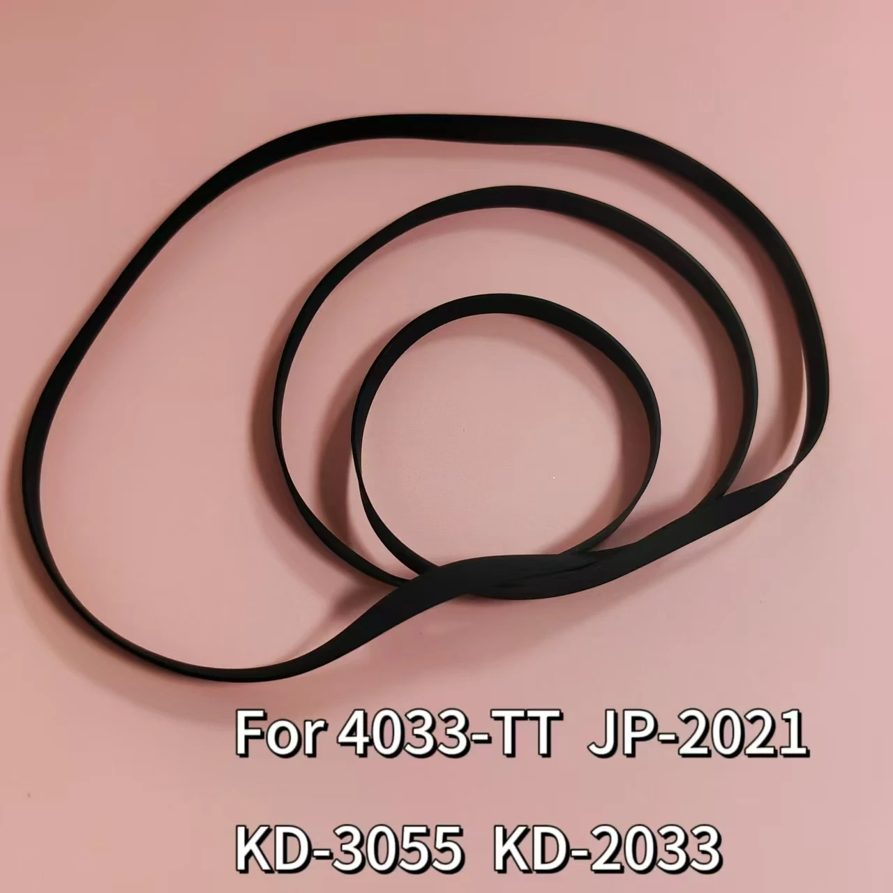 For KENWOOD 4033-TT  JP-2021  KD-3055  KD-2033 Turntable Drive Belt Part Repairment