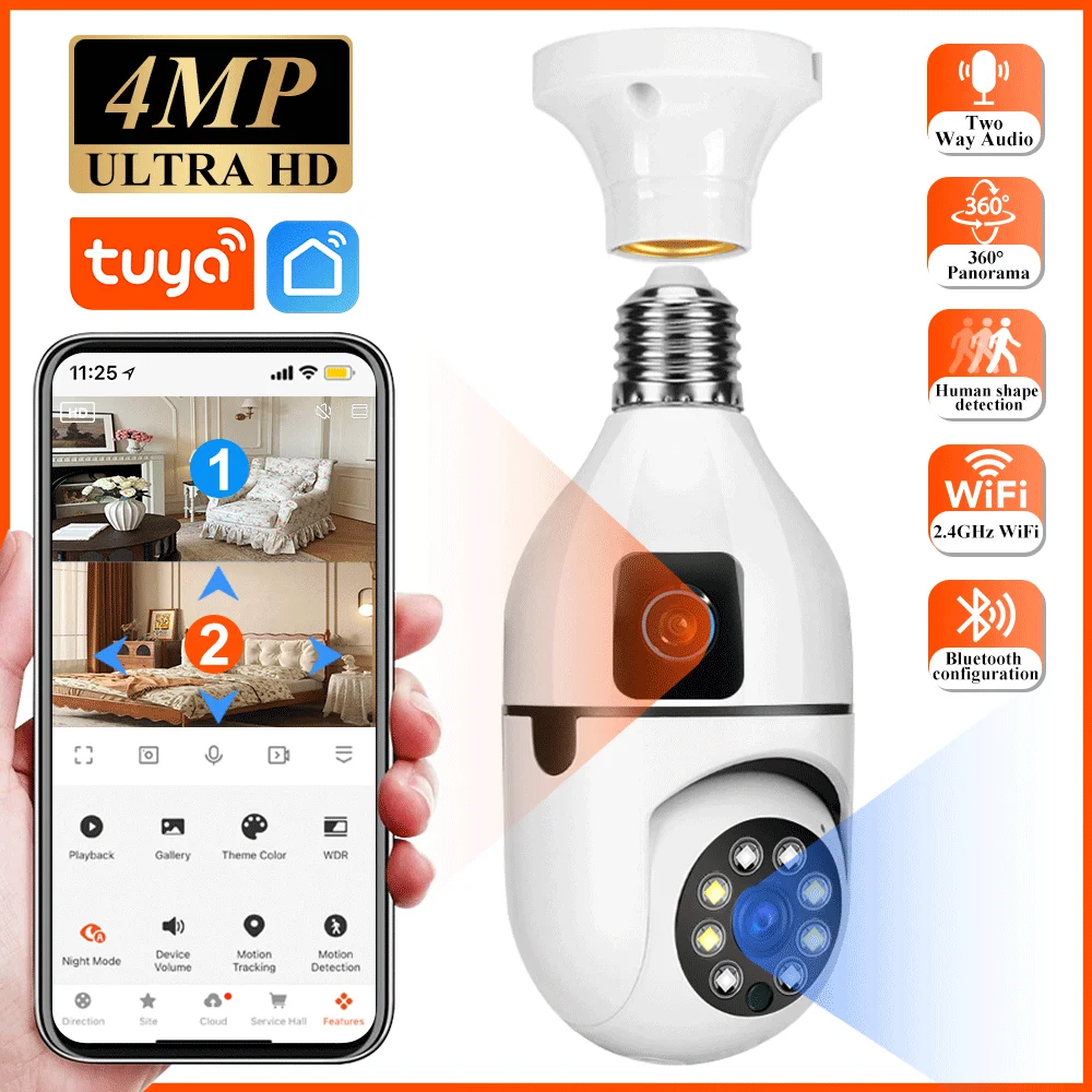 Tuya 4MP Hd Cctv Pt… - image