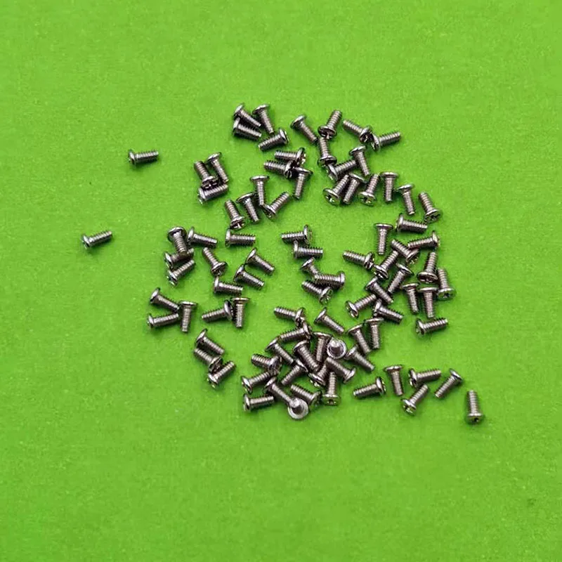 100Pcs M1.4*3.0 2.5 3.5 MM Inside Motherboard Phillips Screw For HUAWEI Xiaomi VIVO OPPO Samsung Honor ASUS LG Cell Phone Screws