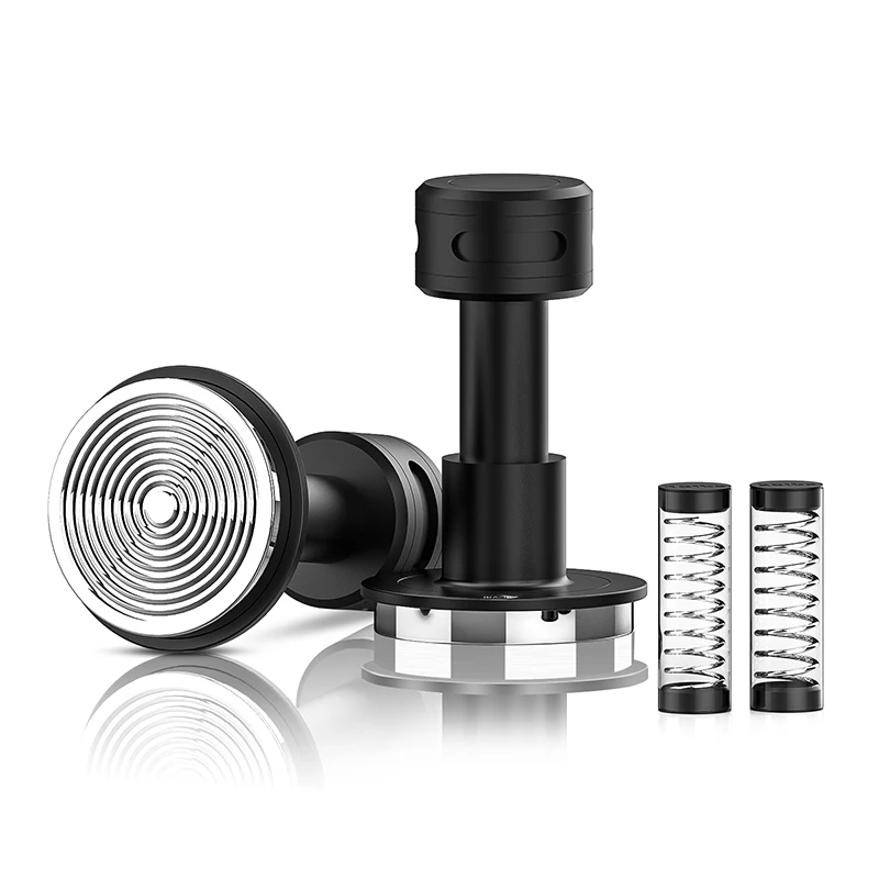 

IKAPE V5 Sound Feedback Coffee Tamper 58mm Calibrated Spring Tamper 30lbs Stainless Steel Double Spring Tamper Breville 54mm