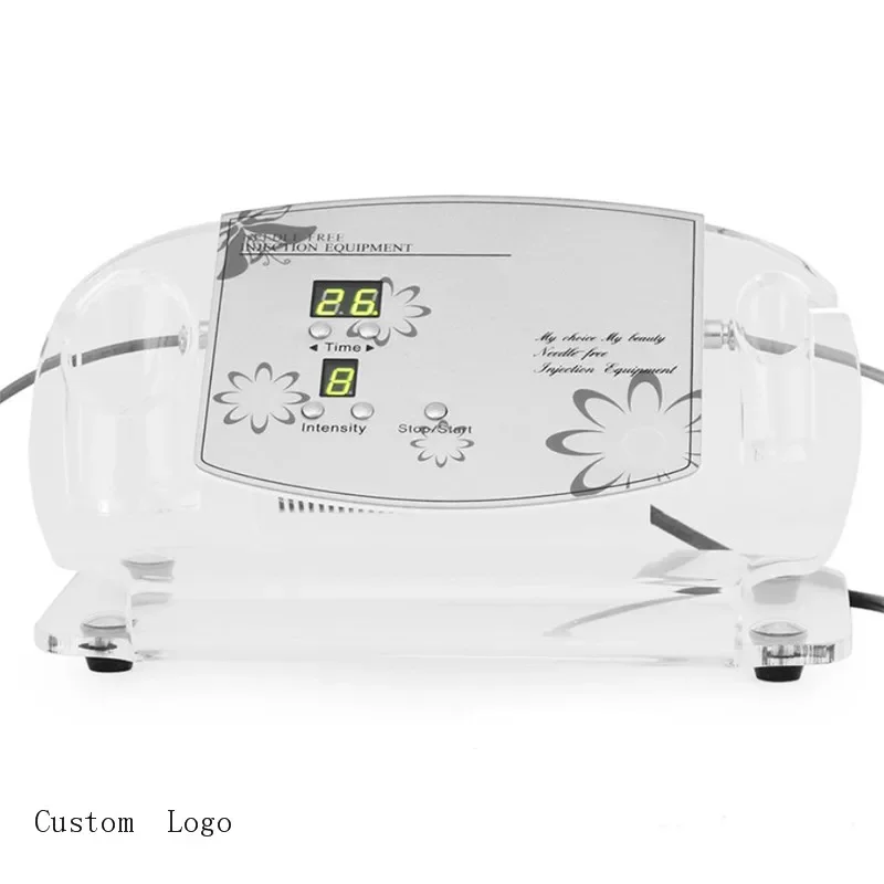 Ultrasonic no needle micro electric waves face lift clean tender skin hairdressing apparatus