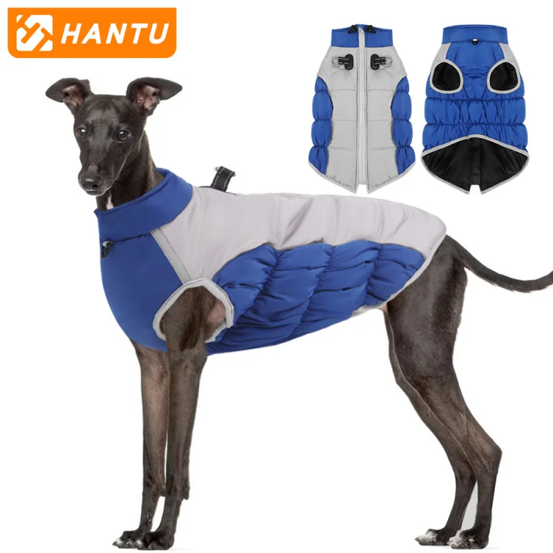 

Thickened Winter Reflective Dog Coat Thermal Insulated Windproof Warm Soft Lined Jacket for Small to Medium Dogs