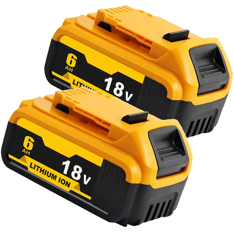 

18 в 6000 Ач мАч сменный аккумулятор DCB200 для Dewalt DCB180 DCB181 DCB185 DCB206 перезаряжаемые литиевые батареи электроинструменты