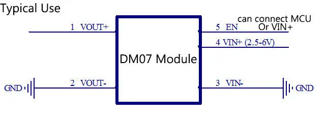 Mini DC-DC Buck Step-down Converter Power Supply Module 1.5v 1.8v 3.3v 4.2v 2A