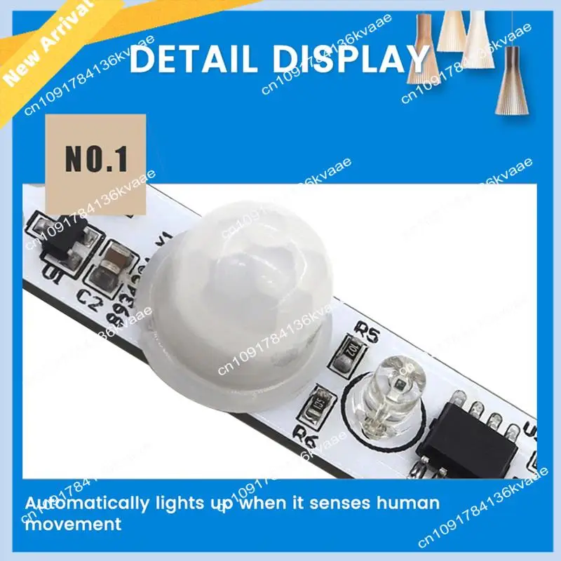 M01K DC 5-24V 12V PIR Motion Sensor Switch Module Human Movement Sensor Detector Controller Switch Module