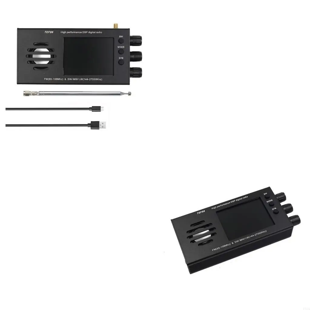 

TEF6686 DSP Радиоприемник ЖК -дисплей FM (65 108 МГц) и MW (144 27000 кГц 193A