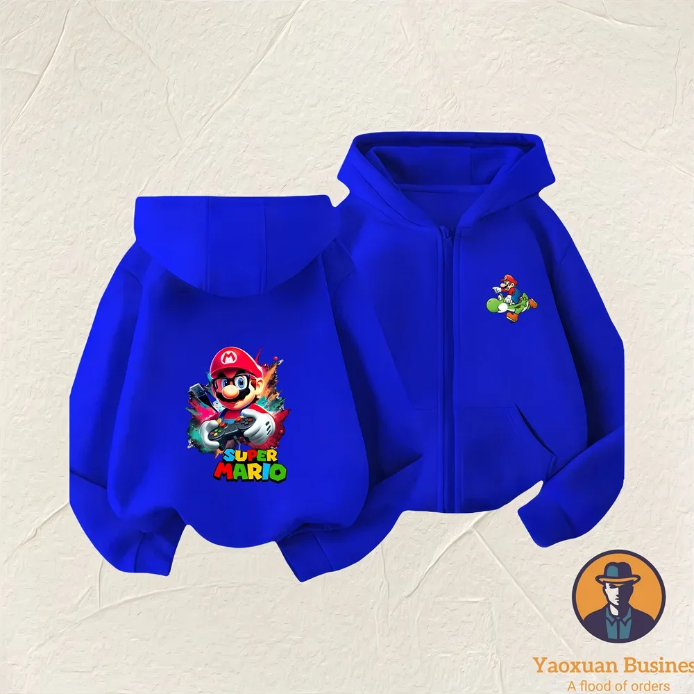 هوديس سوبر ماريو بروس أنيمي، هوديس أنيمي، ملابس الشارع Y2k، ملابس رياضية، هوديس بسحاب للرجال والنساء