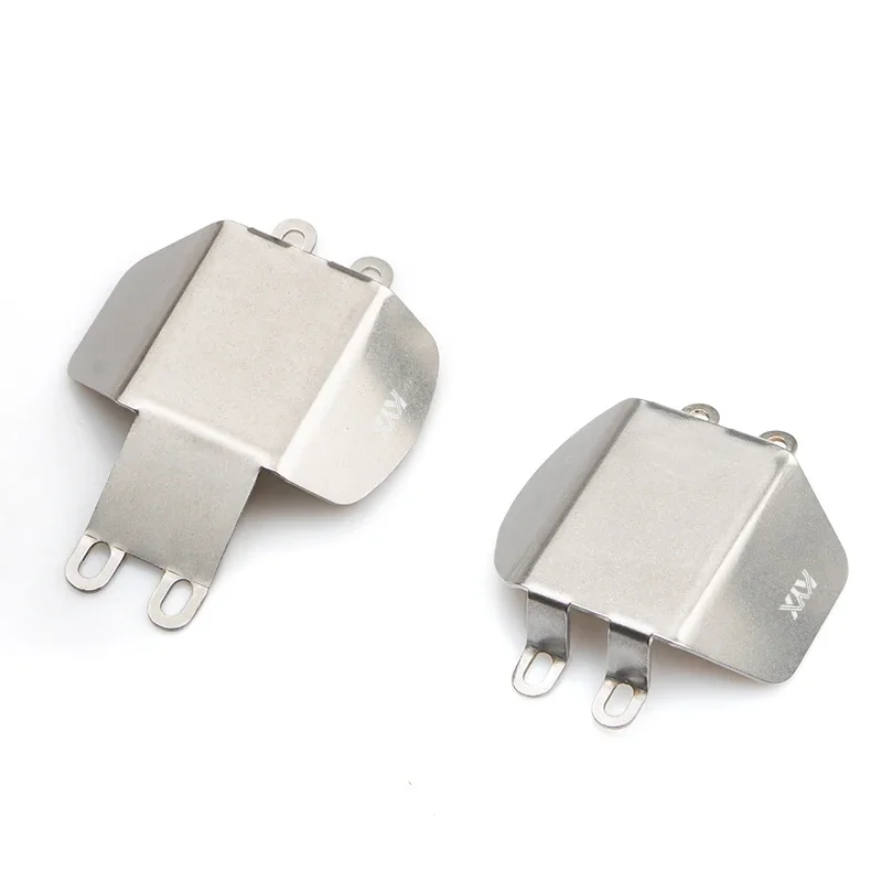 High Quality Stainless Steel Front and Rear Axle Guard Plate for 1/10 RC Crawler Car TAMIYA CC02