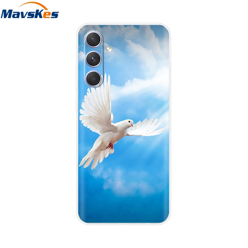 Case For Samsung A15 Soft Back Cover Protective Silicone Bumper Shell Funda Para For Samsung Galaxy A15 4G 5G Capa Phone Cases