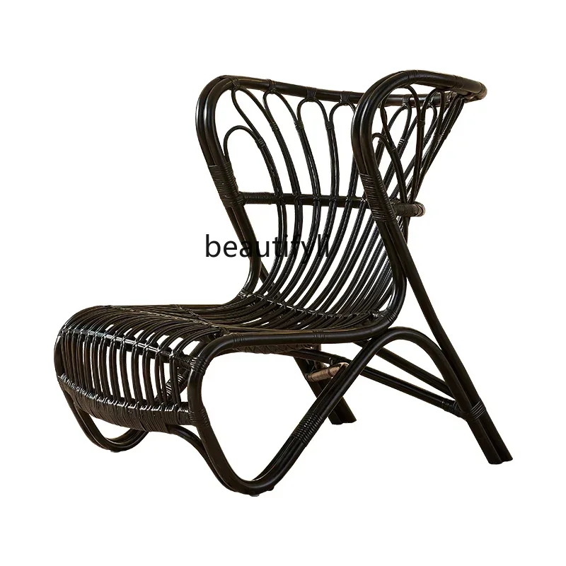 

Rattan sofa chair full rattan chair casual three-piece set B & B hotel retro single rattan chair