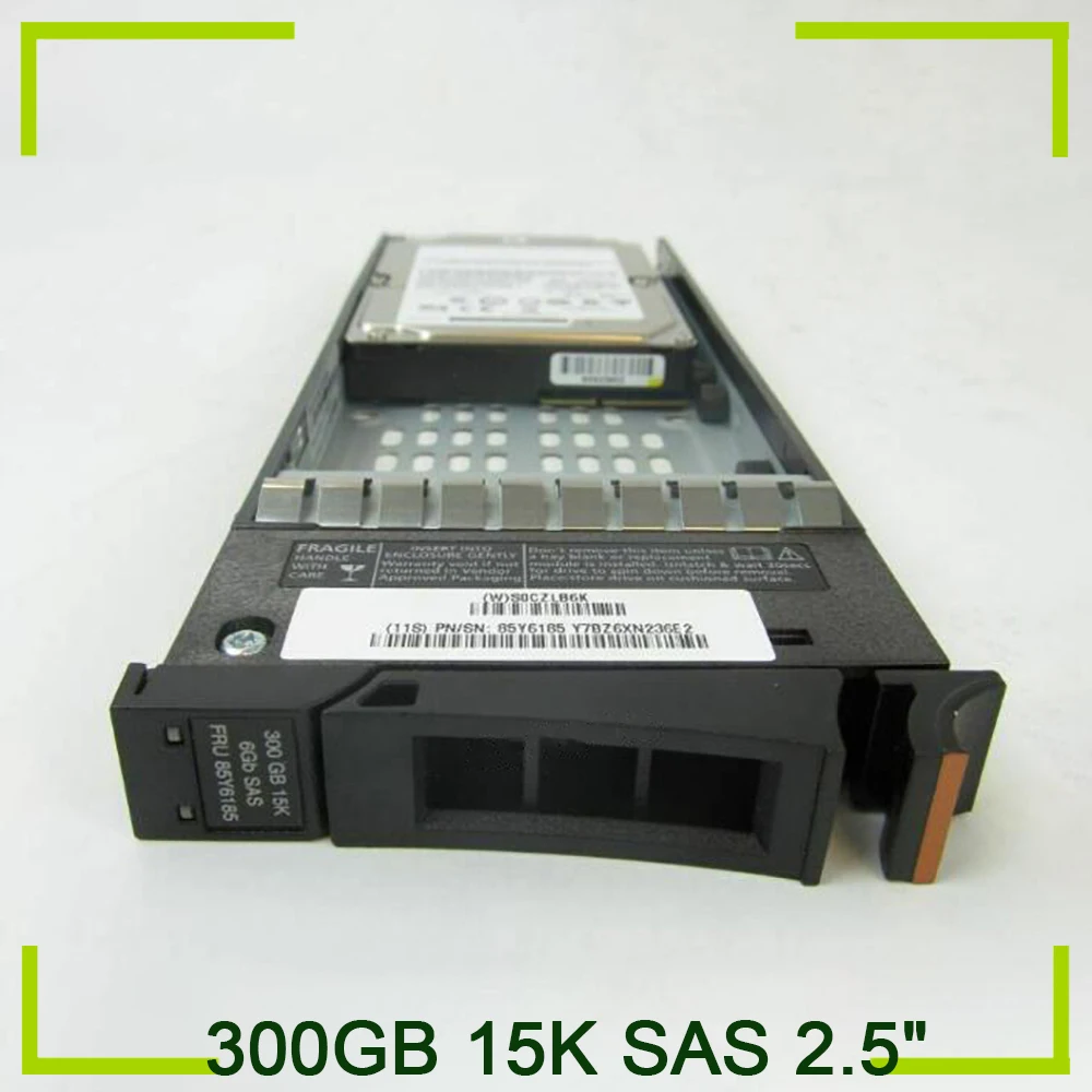 

For IBM Hard Disk 3543 V7000 V3500 300GB 15K SAS 2.5" 85Y6185