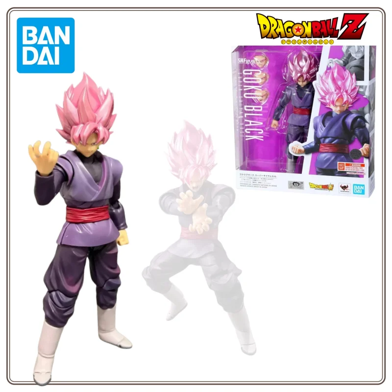 

В наличии оригинальная Bandai S.H.Figuarts Shf Dragon Ball Super Saiyan Rose Goku Black аниме фигурка игрушка подарочные модели коллекционер