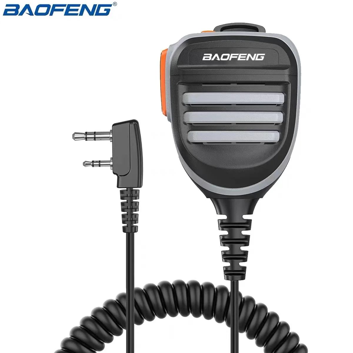 

BAOFENG Heavy Duty Shoulder Speaker Mic for Radtel RT-490 RT-830 RT-850 RT12 RT518 RT88 RT-470 RT-470X RT-890 Walkie Talkie HAM