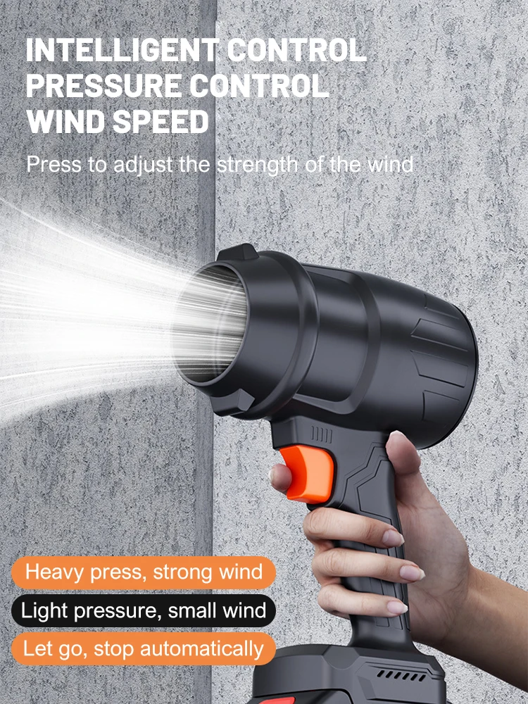 Turbo jetventilator 30.000 RPM Mini Turbo Fan Elektrische Air Duster Verstelbare windsnelheid Turbo Gewelddadige Blower Oplaadbaar Met batterij