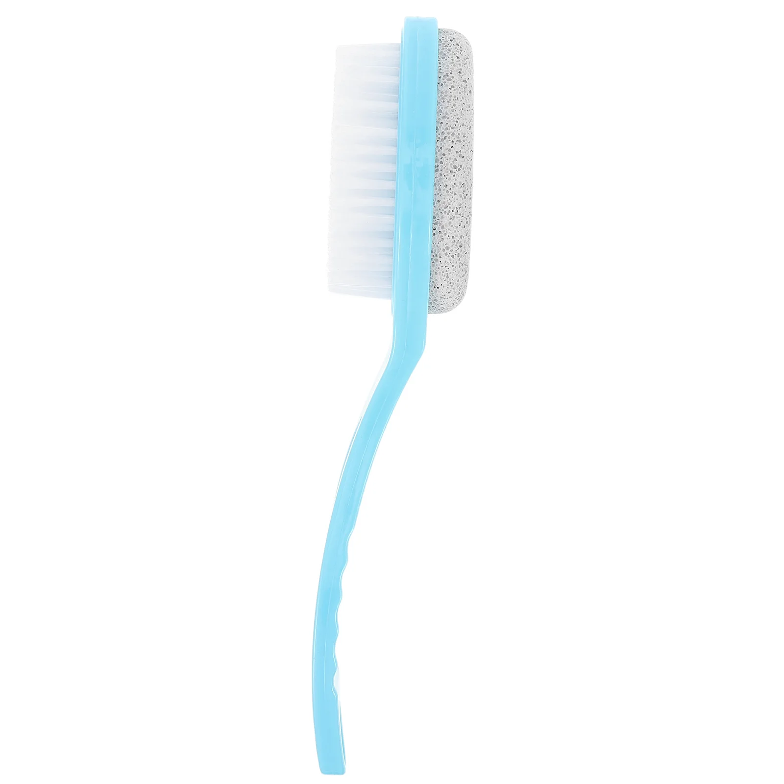 

Foot Exfoliating Brush 21*4.5Cm Random Color Pumice Bristle Body Scrub Massage Tool Plastic Handle Bath Brush For Dead Skin