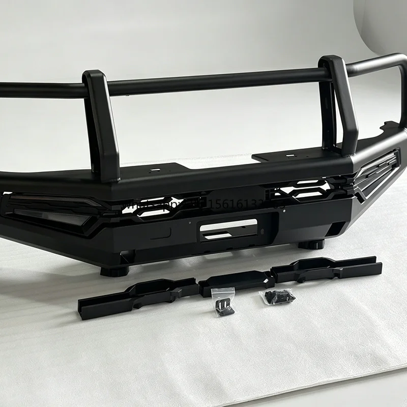 

For Toyota Hilux Travo N90 NP90 Pickup 4X4 Steel Front Bull Bar With LED Light Offroad Exterior Upgrade Parts