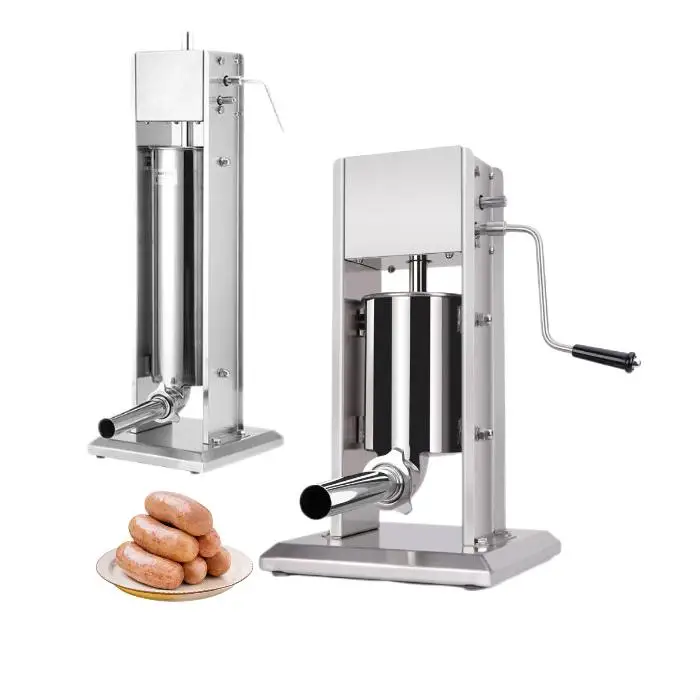 High Quality Manual Vertical Sausage Stuffer Making Equipment Ham Hotdog and Sausage Filler Maker