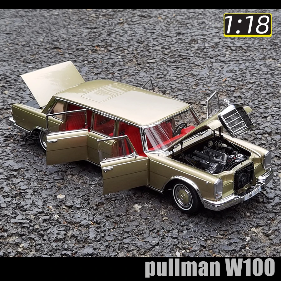 Kengfai Diecast model 1:18 pullman W100 600 Alloy car model