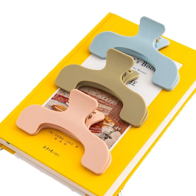 Bookclip, Student Multi functional Color Ledger Clip, Fixed Memo Clip, Organizing and Storing Test Paper Folder